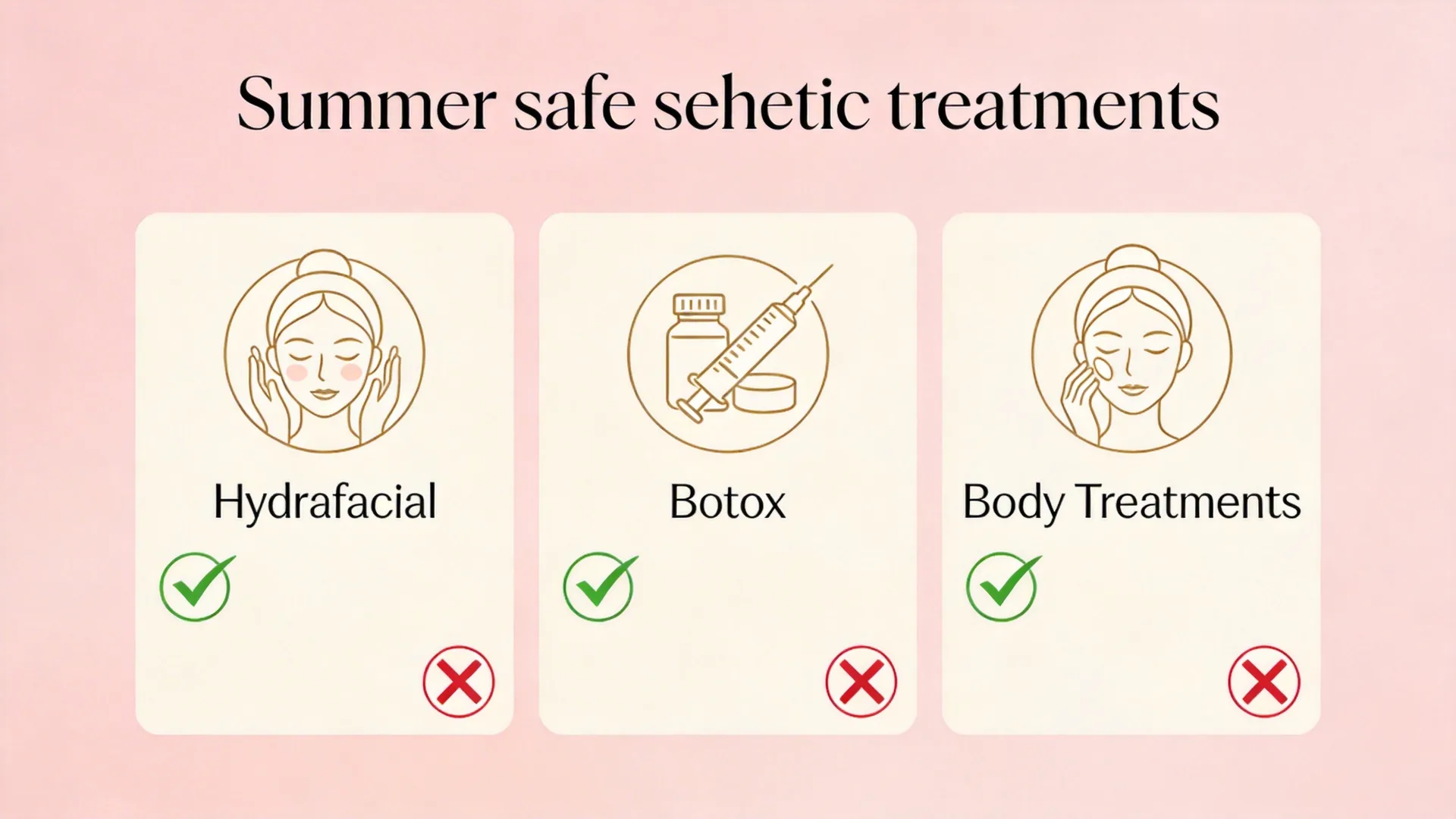 夏天醫美療程分類清單