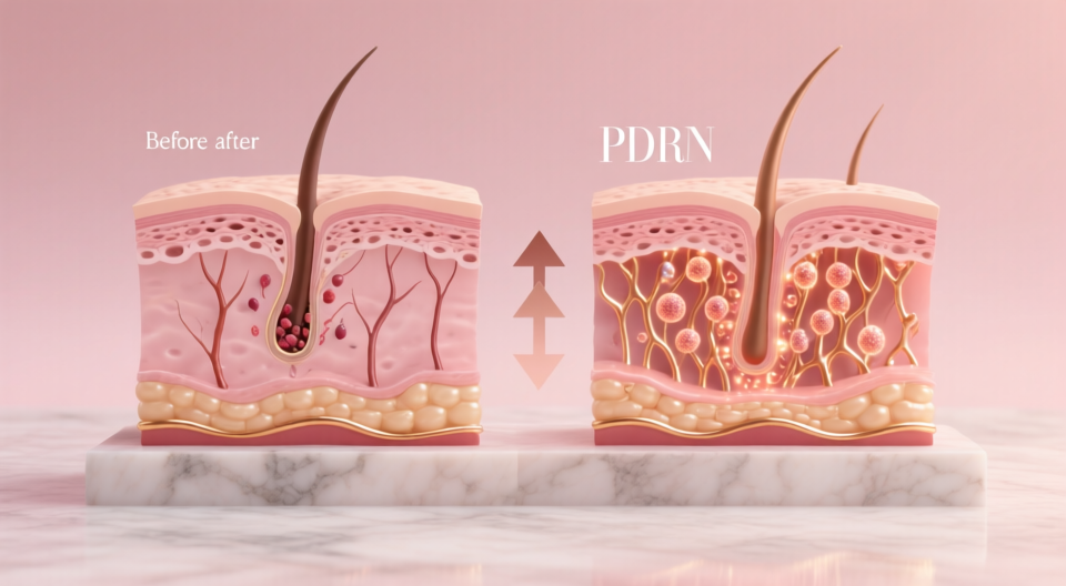 嬰兒針 PDRN - 機制 / 比較對照