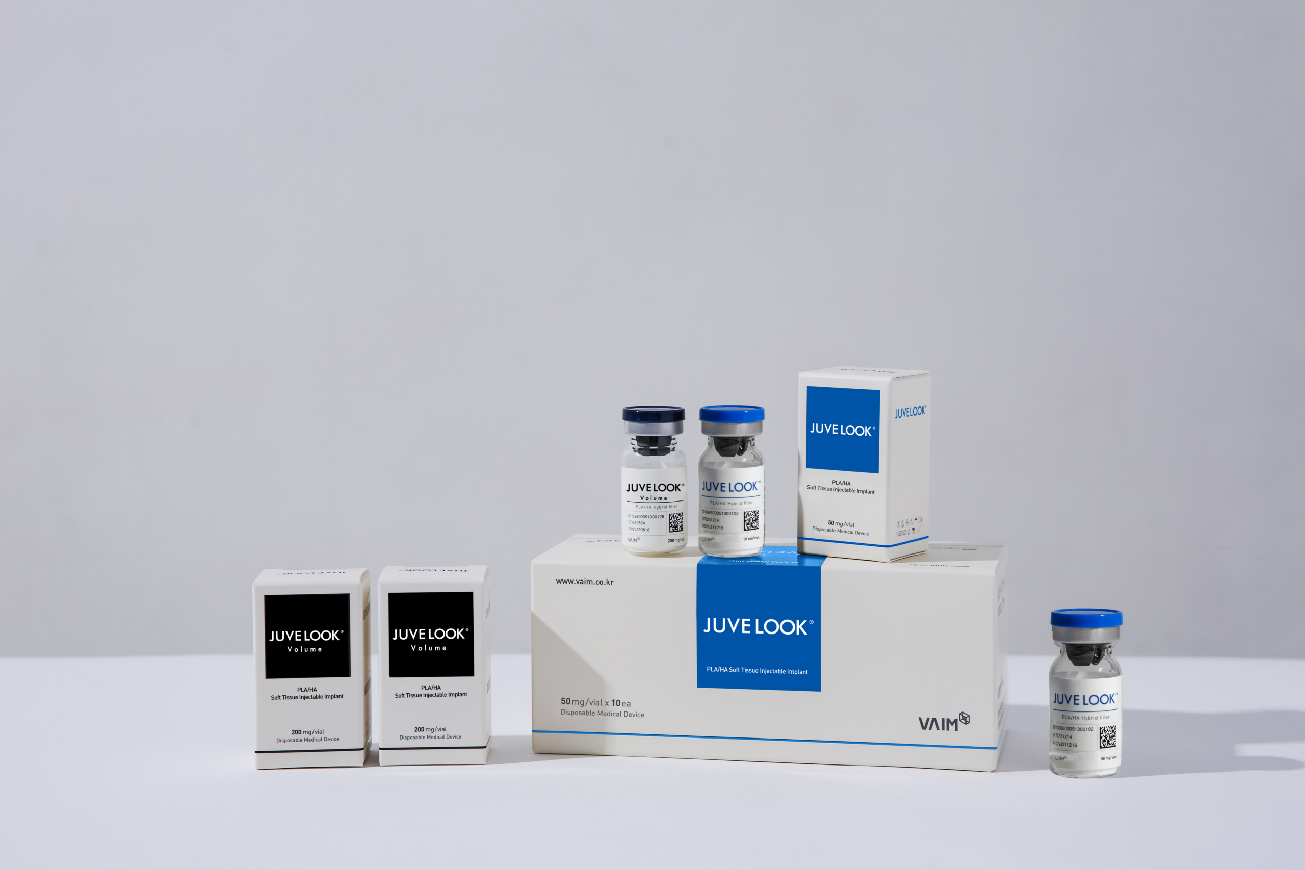 JUVELOOK喬雅露原廠VAIM Co Ltd正貨包裝，大分子與小分子雙劑型產品照